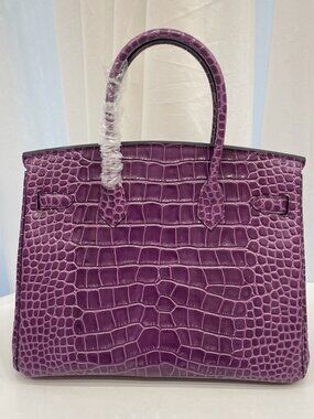 🛍️ 🛍️ Luxury Top Grain Leather Handbag 🛍️ 🛍️